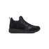 Sneakers nere in tessuto con dettagli glitterati e applicazione di strass Le scarpe di Alice, Scarpe Bambini, SKU k222000082, Immagine 0